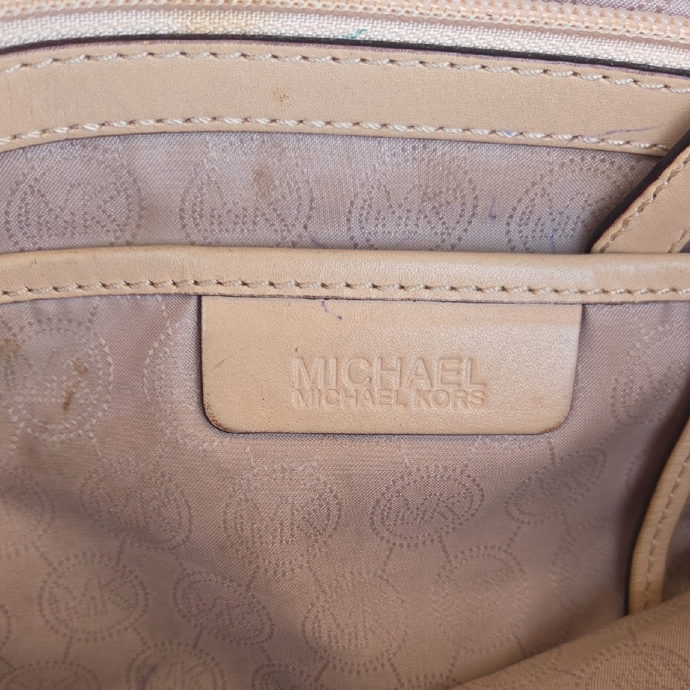 MK Brown Monogram Tote Bag - Picture 11 of 16
